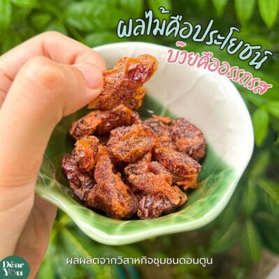 มะเขือเทศราชินีอบแห้ง รสบ๊วย3